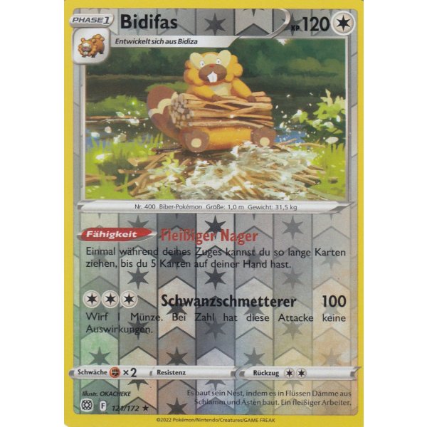 Bidifas 121/172 HOLO REVERSE HOLO