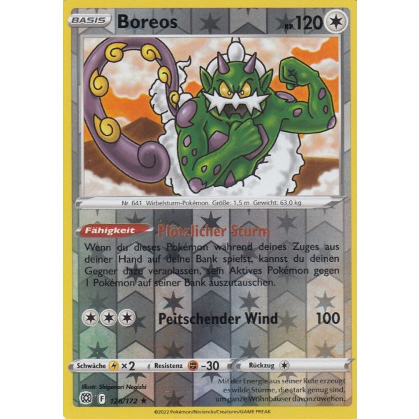 Boreos 126/172 REVERSE HOLO