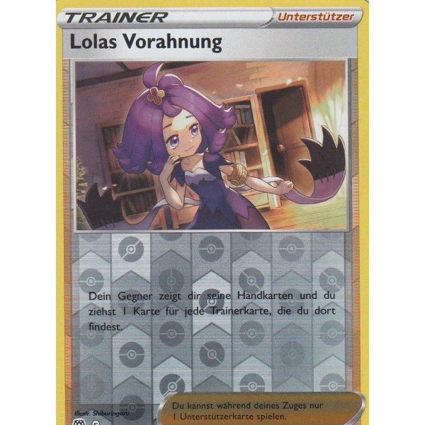 Lolas Vorahnung 129/172 REVERSE HOLO