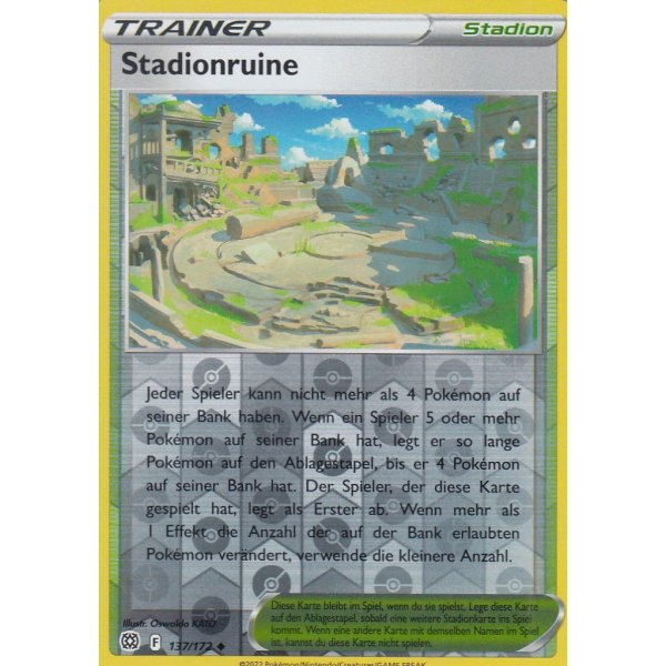 Stadionruine 137/172 REVERSE HOLO
