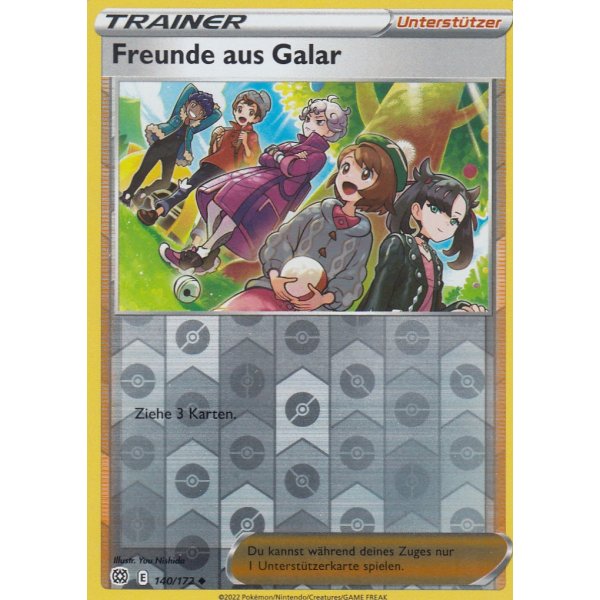 Freunde aus Galar 140/172 REVERSE HOLO