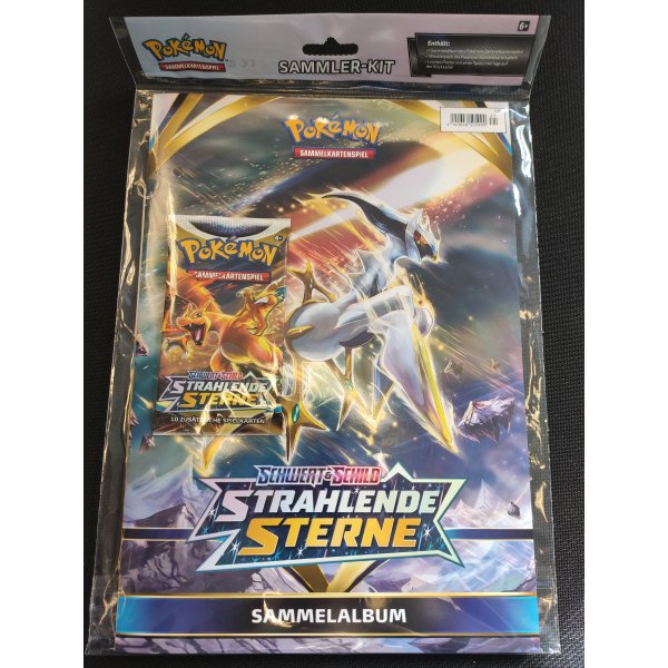 Pokemon Schwert und Schild Strahlende Sterne Sammler-Kit (inkl. Booster)