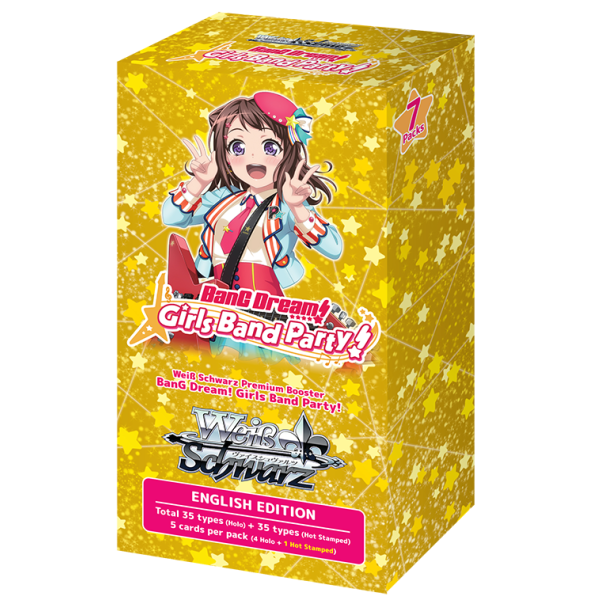 Wei&szlig; Schwarz - BanG Dream! Girls Band Party! Premium Booster Display (englisch)