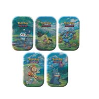 Strahlende Sterne: Alle 5 Mini Tins - Sinnoh Stars Pokémon DE