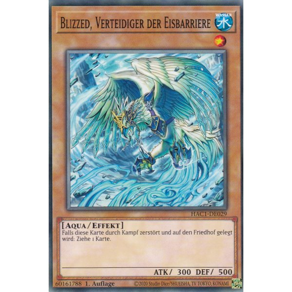 Blizzed, Verteidiger der Eisbarriere HAC1-DE029