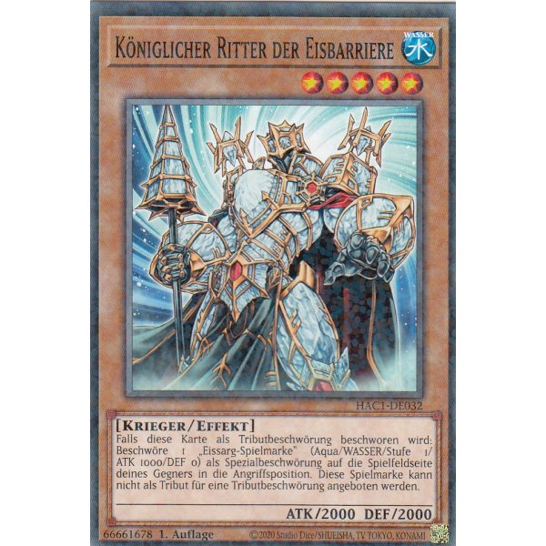 K&ouml;niglicher Ritter der Eisbarriere HAC1-DE032