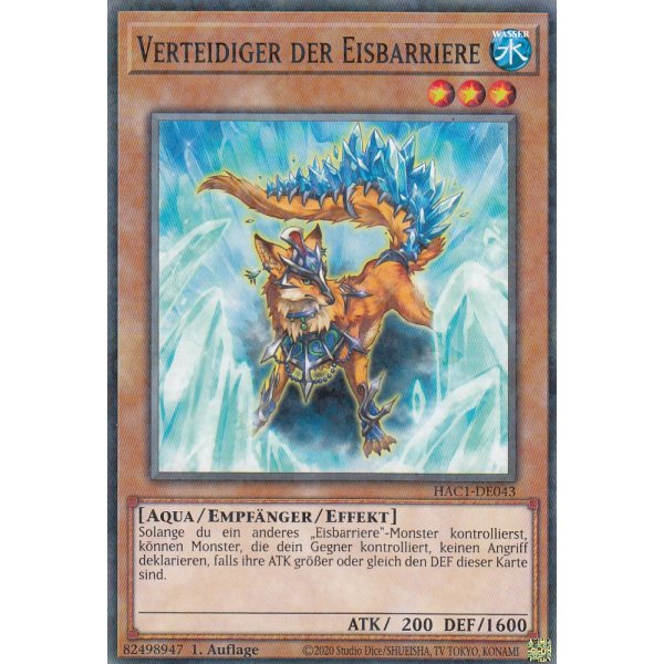 Verteidiger der Eisbarriere HAC1-DE043