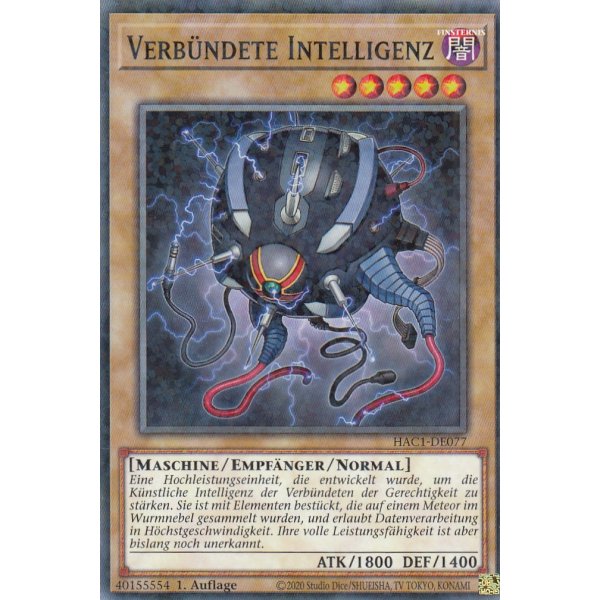 Verb&uuml;ndete Intelligenz HAC1-DE077