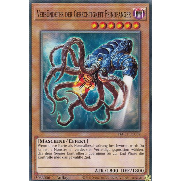 Verb&uuml;ndeter der Gerechtigkeit Feindf&auml;nger HAC1-DE082