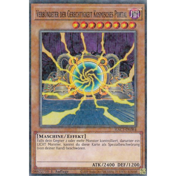 Verb&uuml;ndeter der Gerechtigkeit Kosmisches Portal HAC1-DE084