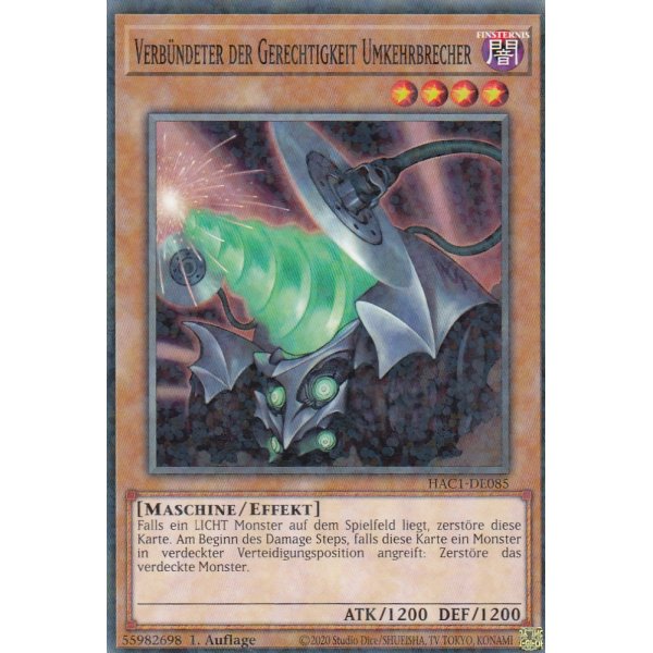Verb&uuml;ndeter der Gerechtigkeit Umkehrbrecher HAC1-DE085