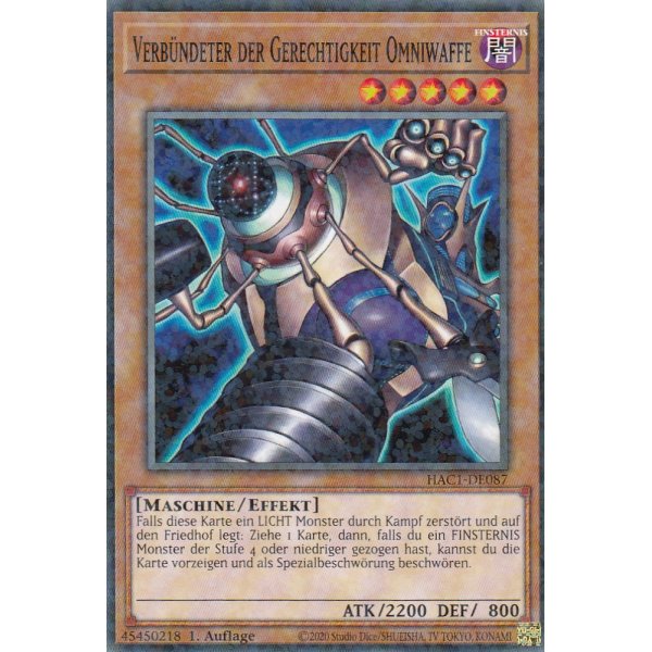 Verb&uuml;ndeter der Gerechtigkeit Omniwaffe HAC1-DE087