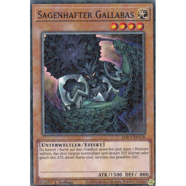 Sagenhafter Gallabas HAC1-DE126