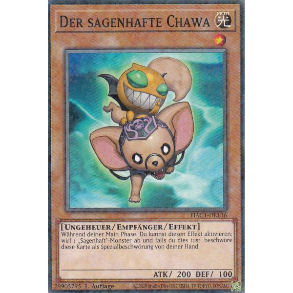 Der sagenhafte Chawa HAC1-DE136