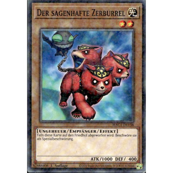 Der sagenhafte Zerburrel HAC1-DE138
