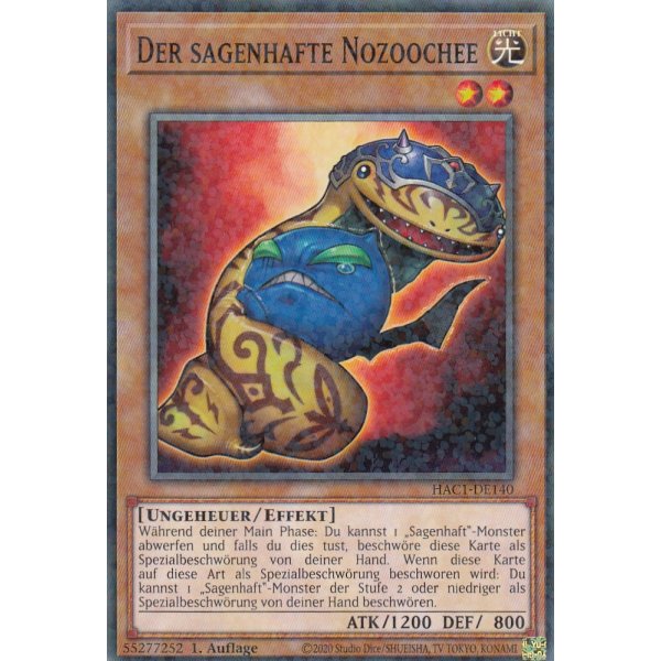 Der sagenhafte Nozoochee HAC1-DE140