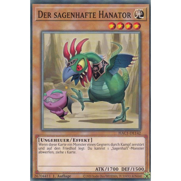 Der sagenhafte Hanator HAC1-DE142