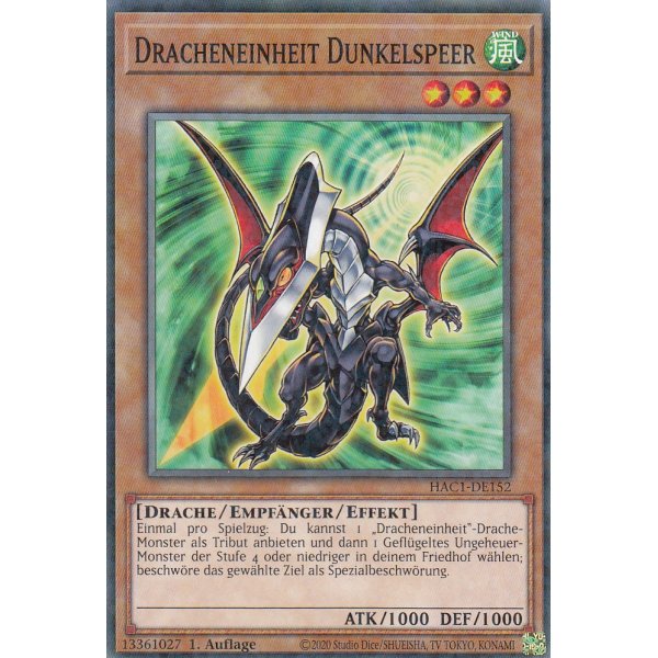 Dracheneinheit Dunkelspeer HAC1-DE152