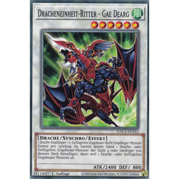 Dracheneinheit-Ritter - Gae Dearg HAC1-DE163