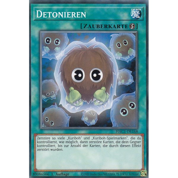 Detonieren HAC1-DE168