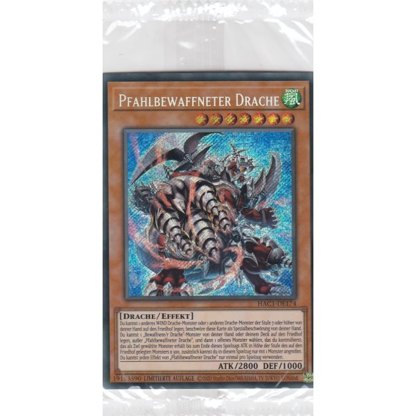 Pfahlbewaffneter Drache HAC1-DE174