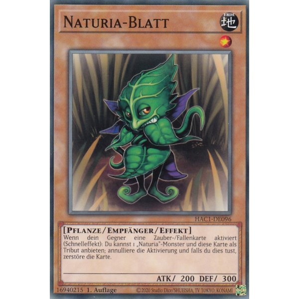 Naturia-Blatt HAC1-DE096c