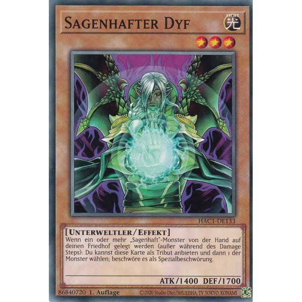 Sagenhafter Dyf HAC1-DE133c