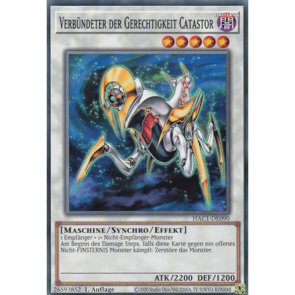 Verb&uuml;ndeter der Gerechtigkeit Catastor HAC1-DE090c