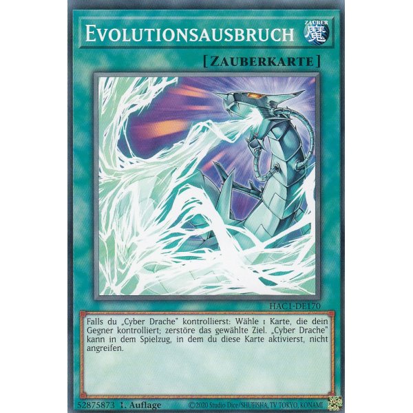 Evolutionsausbruch HAC1-DE170c