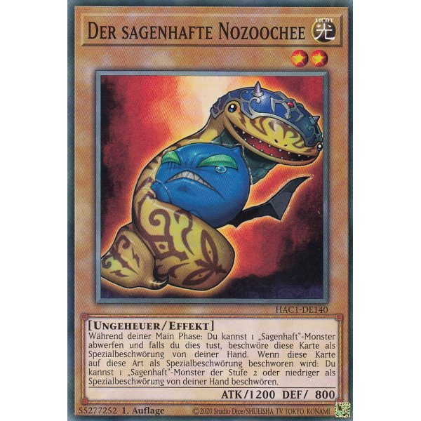 Der sagenhafte Nozoochee HAC1-DE140c