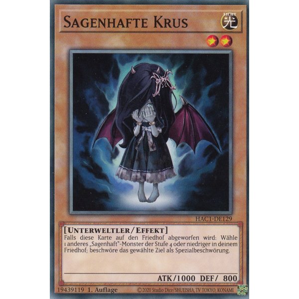 Sagenhafte Krus HAC1-DE129c