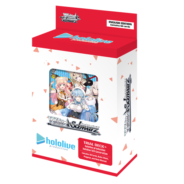 Weiss Schwarz hololive production 5th Generation Trial Deck Plus EN