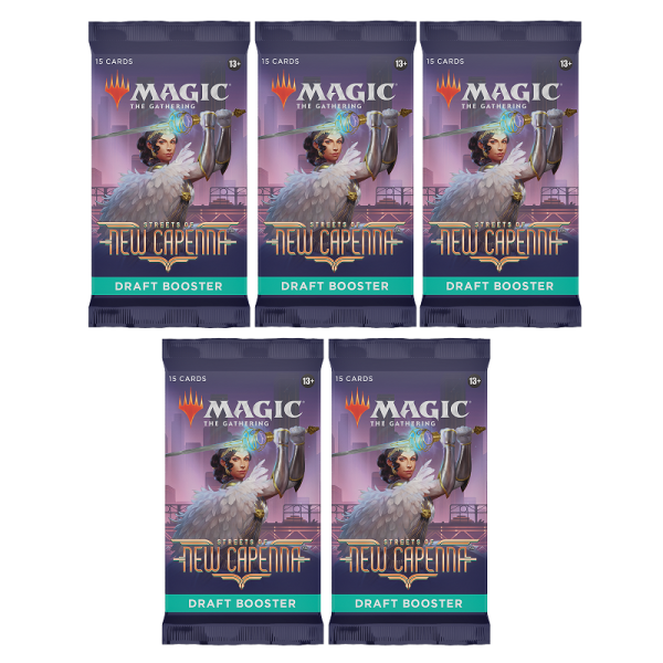 Streets of New Capenna Draft Booster (5 St&uuml;ck, englisch)