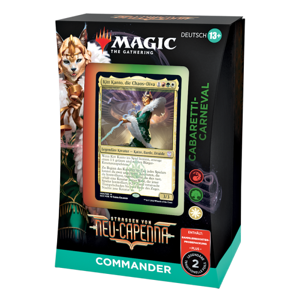 Strassen von Neu-Capenna Commander Deck - Cabaretti-Carneval (deutsch)