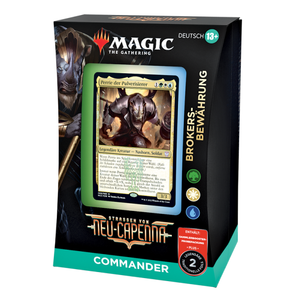 Strassen von Neu-Capenna Commander Deck - Brokers-Bew&auml;hrung (deutsch)
