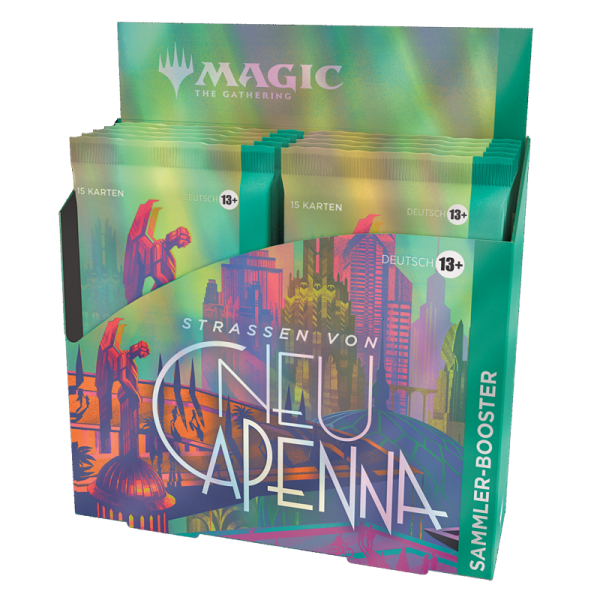 Strassen von Neu-Capenna Collector Booster Display (12 Packs, deutsch)