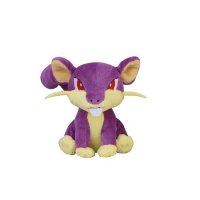 Rattfratz Plüschfigur 14 cm - Pokemon Fit Kuscheltier