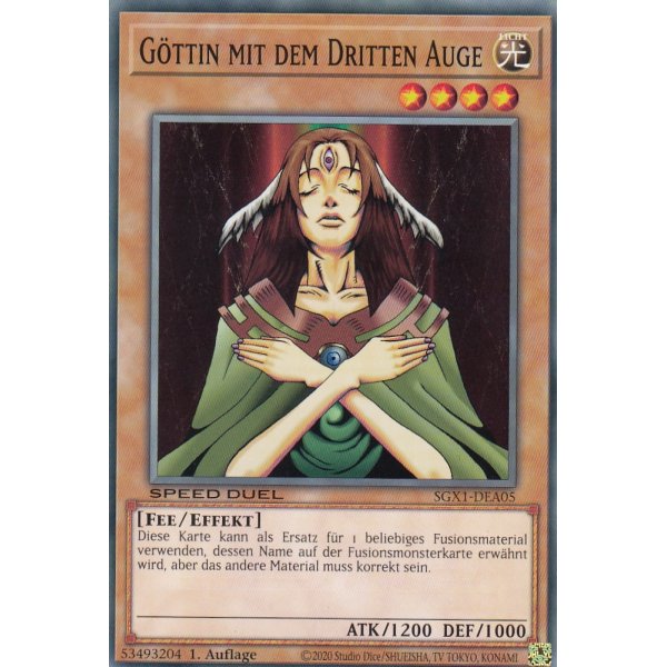 G&ouml;ttin mit dem Dritten Auge SGX1-DEA05