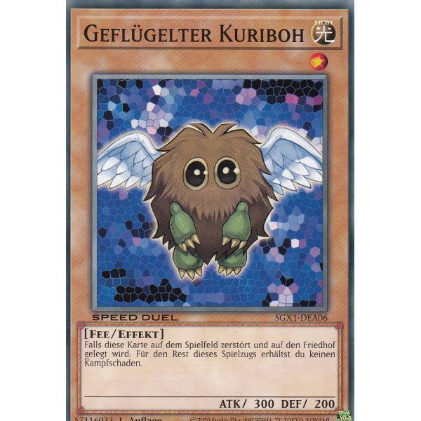 Gefl&uuml;gelter Kuriboh SGX1-DEA06-C