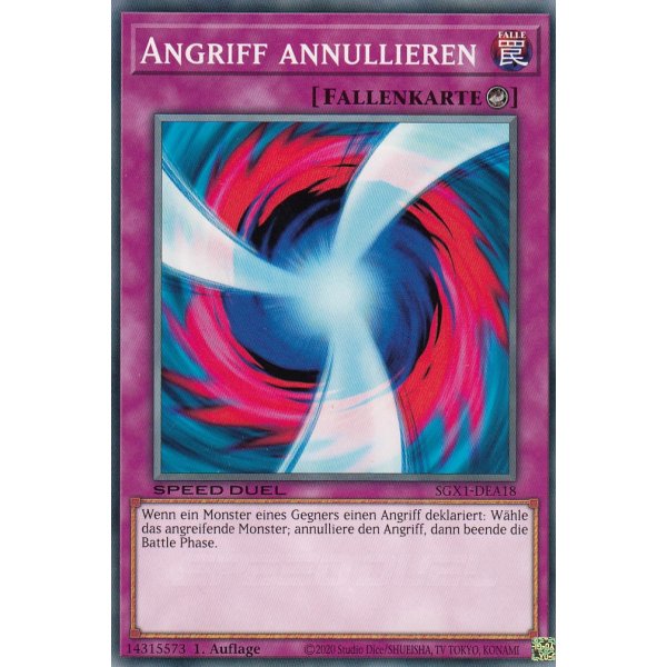 Angriff annullieren SGX1-DEA18
