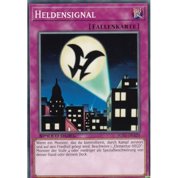 Heldensignal SGX1-DEA20