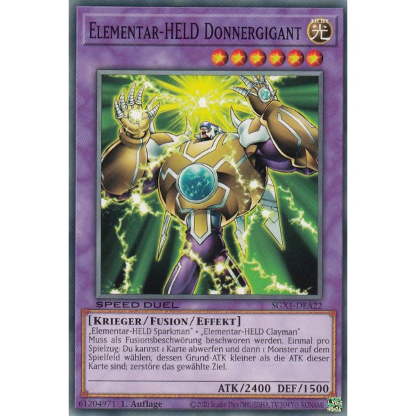 Elementar-HELD Donnergigant SGX1-DEA22