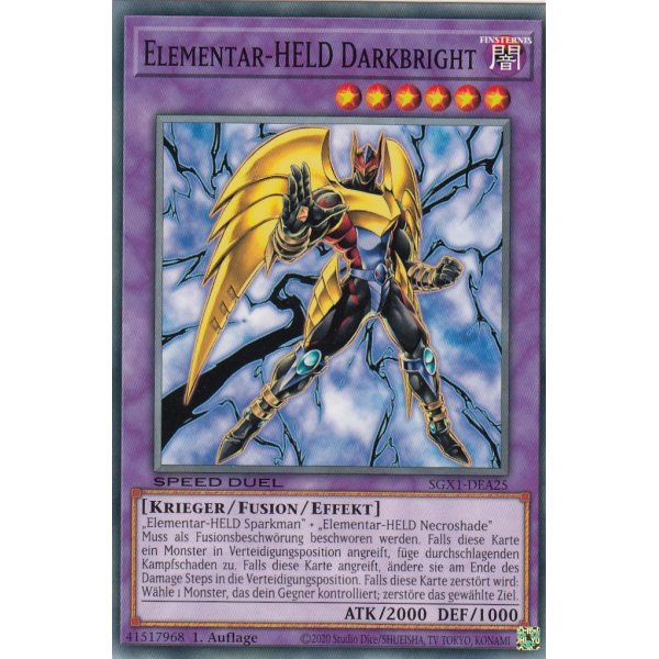 Elementar-HELD Darkbright SGX1-DEA25
