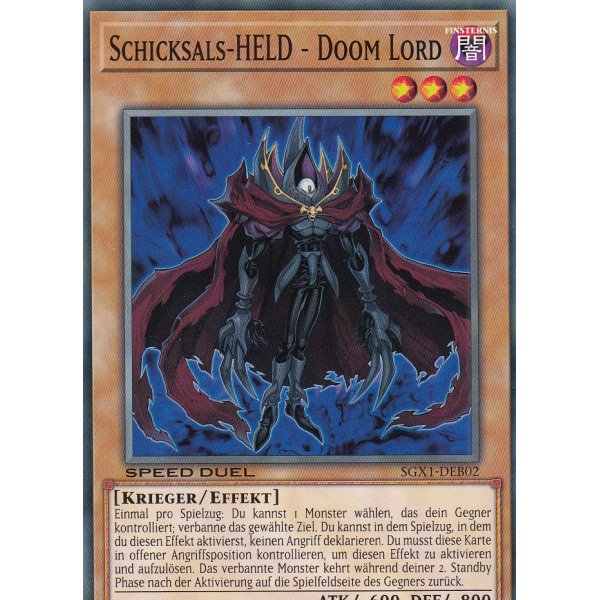 Schicksals-HELD - Doom Lord SGX1-DEB02