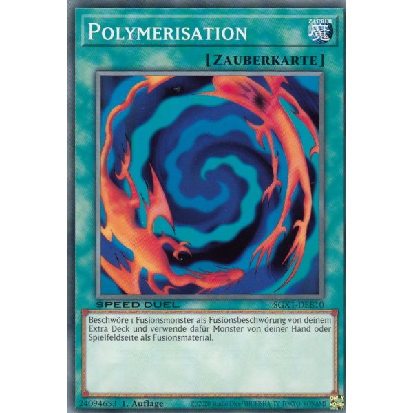 Polymerisation SGX1-DEB10