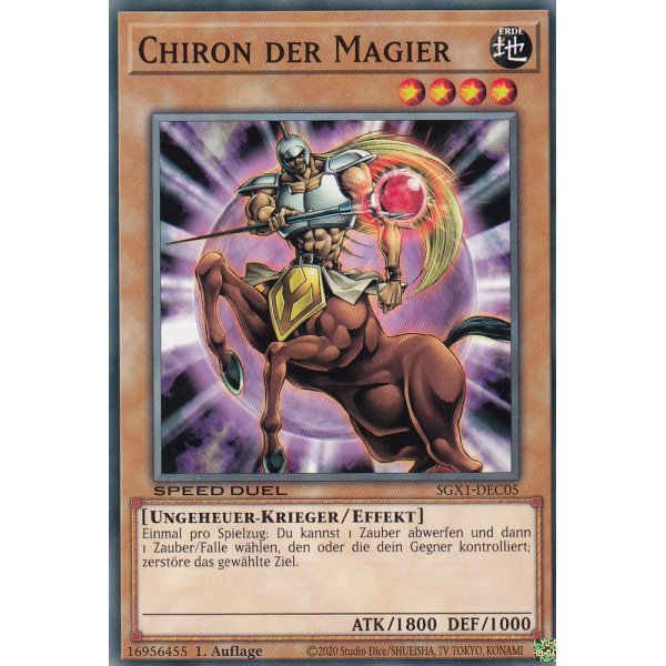 Chiron der Magier SGX1-DEC05