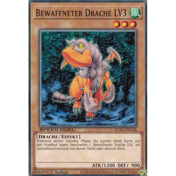 Bewaffneter Drache LV3 SGX1-DEC06