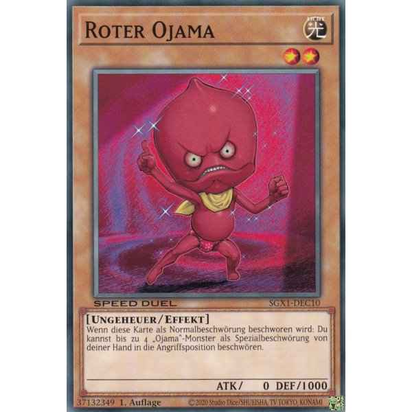 Roter Ojama SGX1-DEC10