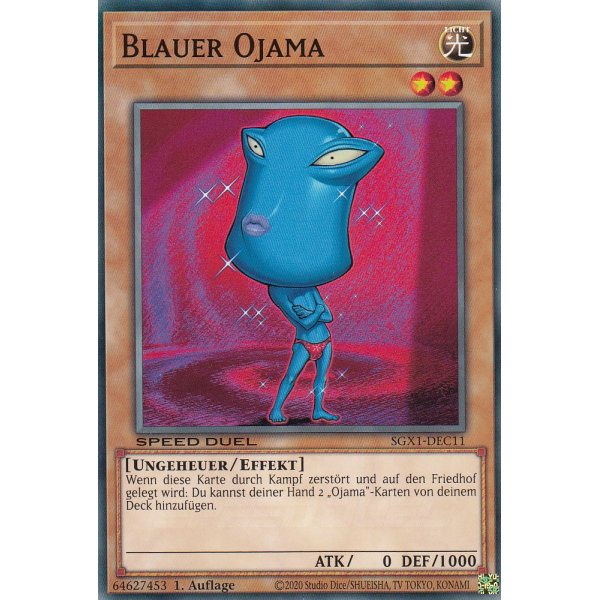 Blauer Ojama SGX1-DEC11