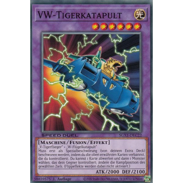 VW - Tigerkatapult SGX1-DEC22